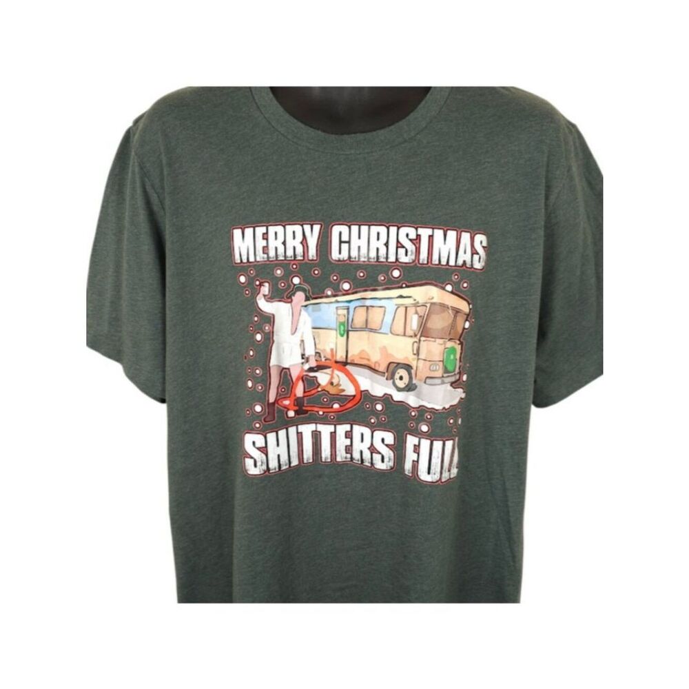 Christmas Vacation T Shirt Mens Size 2XL Green National Lampoon Holiday Movie